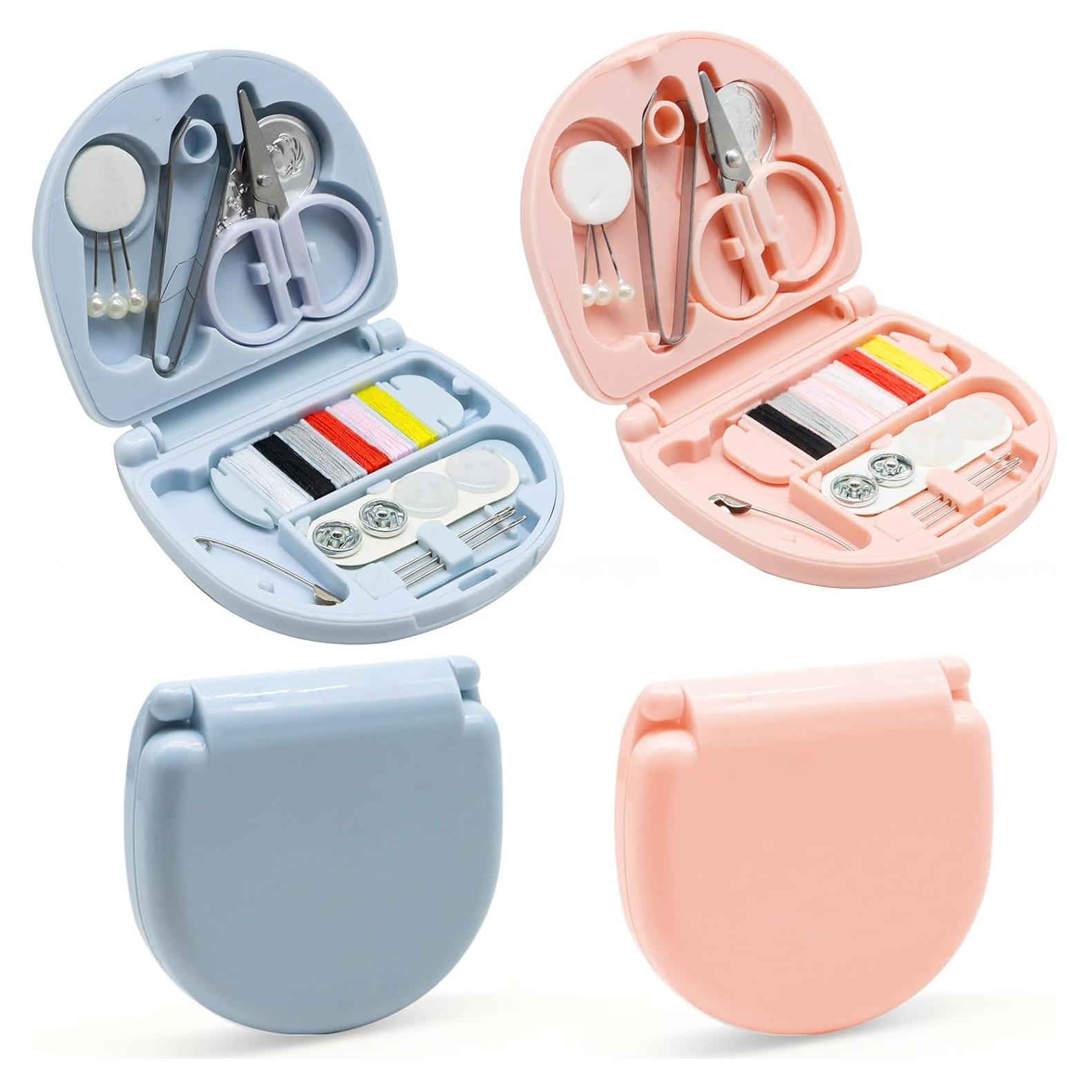 Kit de Costura Mini Portátil Yasdyri - 4 Piezas, Aprobado TSA