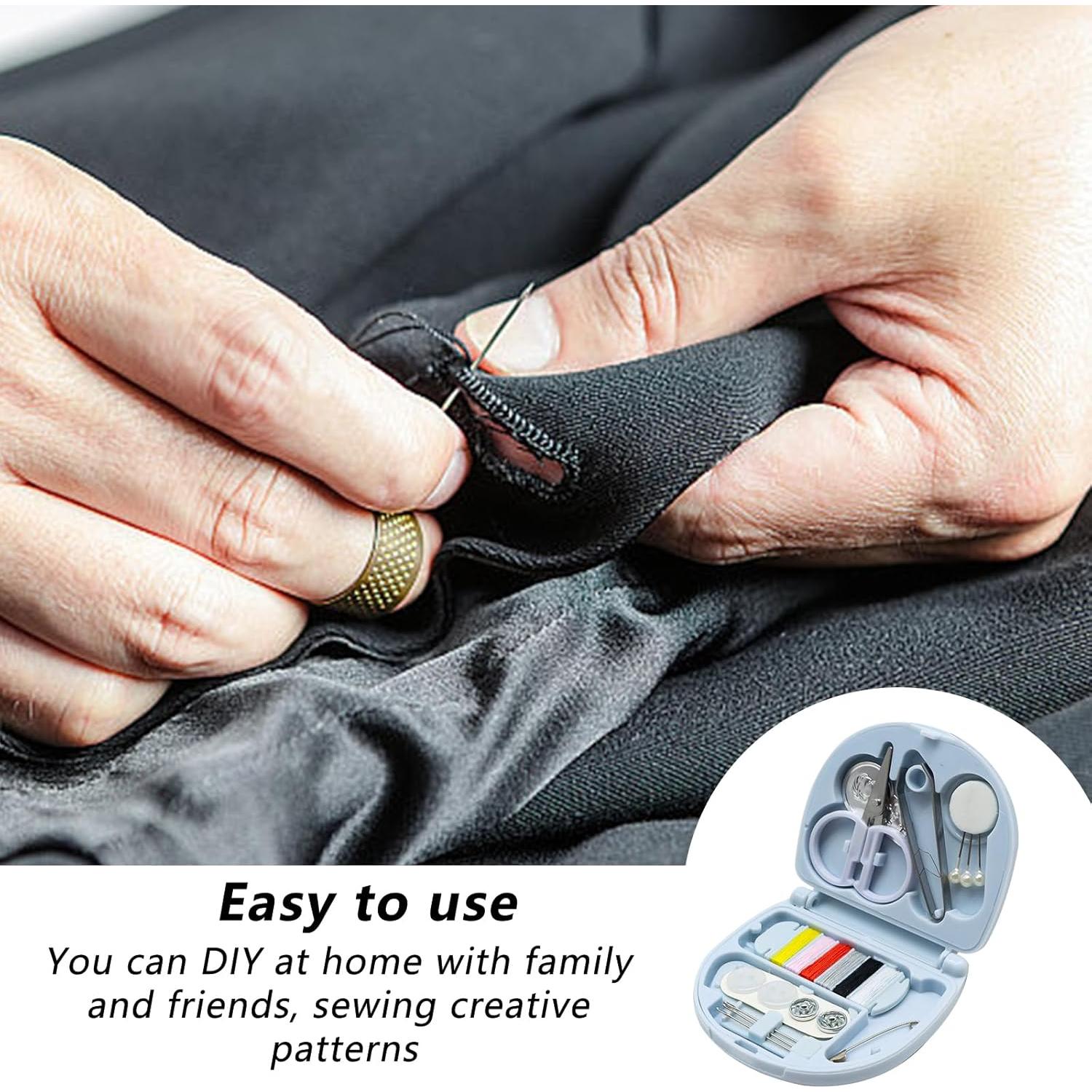 Kit de Costura Mini Portátil Yasdyri - 4 Piezas, Aprobado TSA