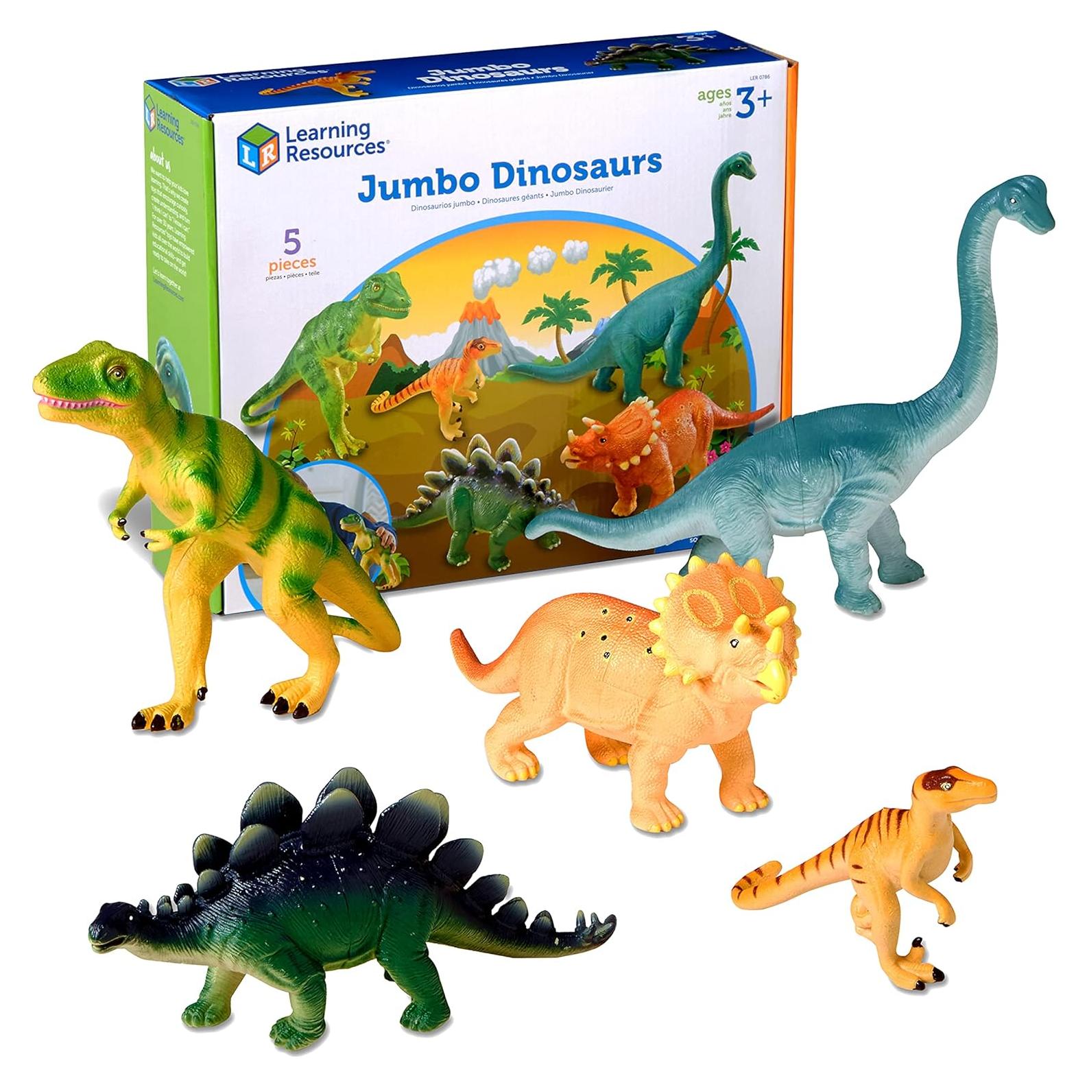 Juguetes de Aprendizaje Dinosaurios Jumbo - Recursos de Aprendizaje