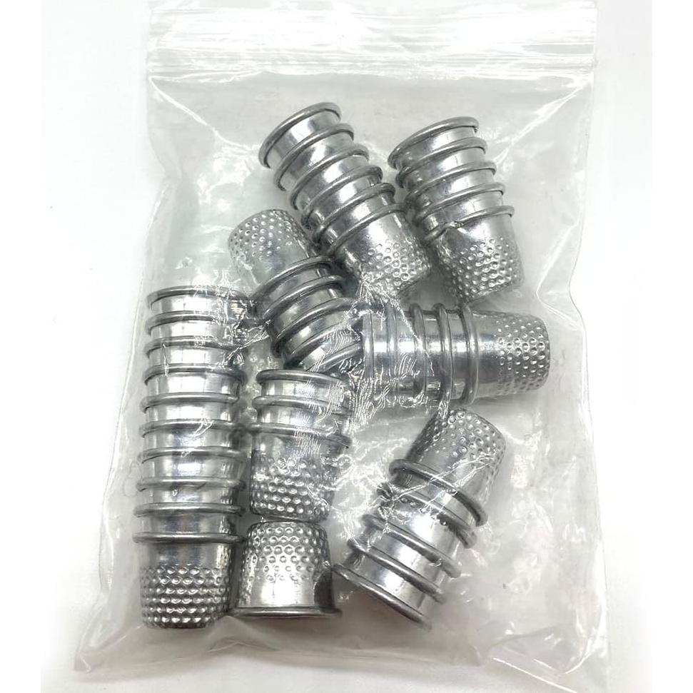 40 Dedales de Costura de Metal ABMFG para Manualidades