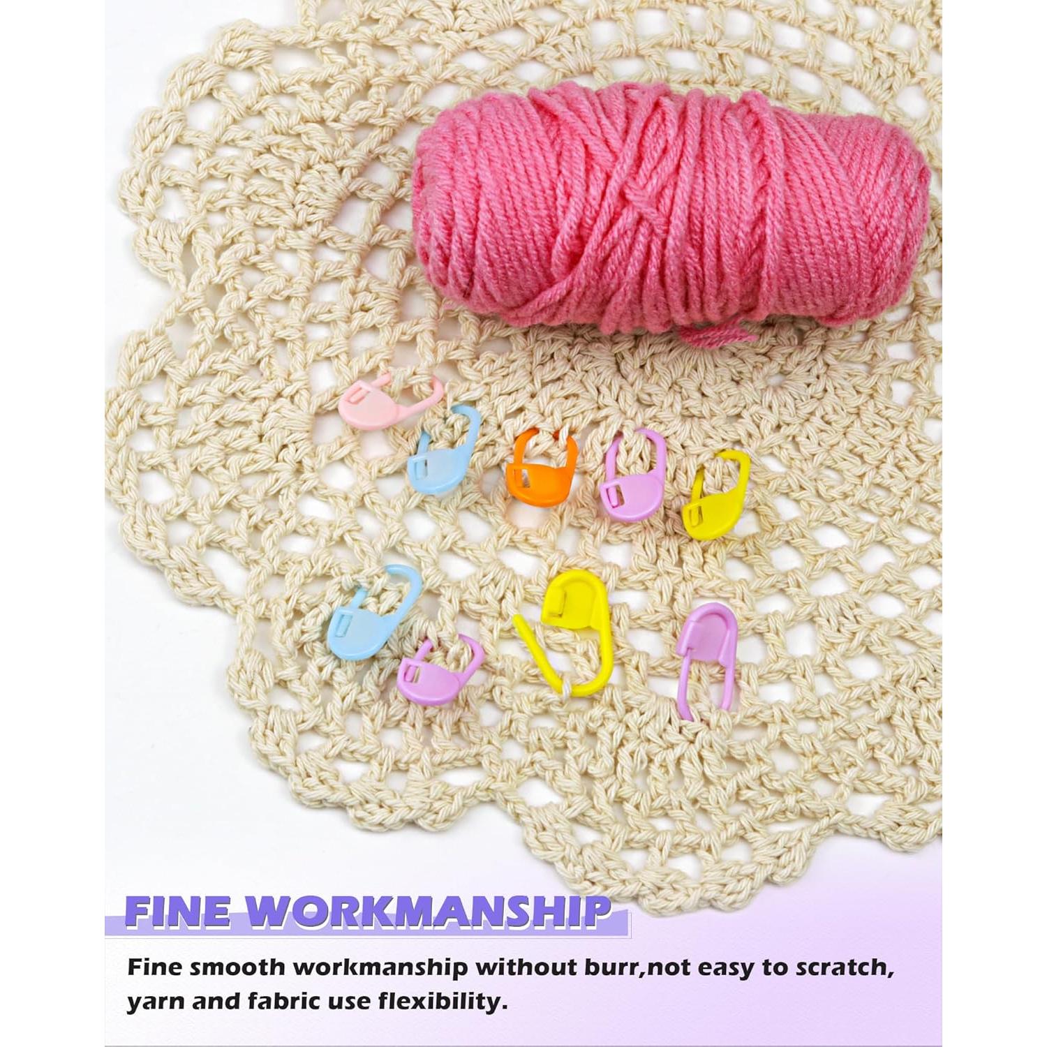 FIVEIZERO 200 Pcs Marcadores de Puntos y Agujas de Coser