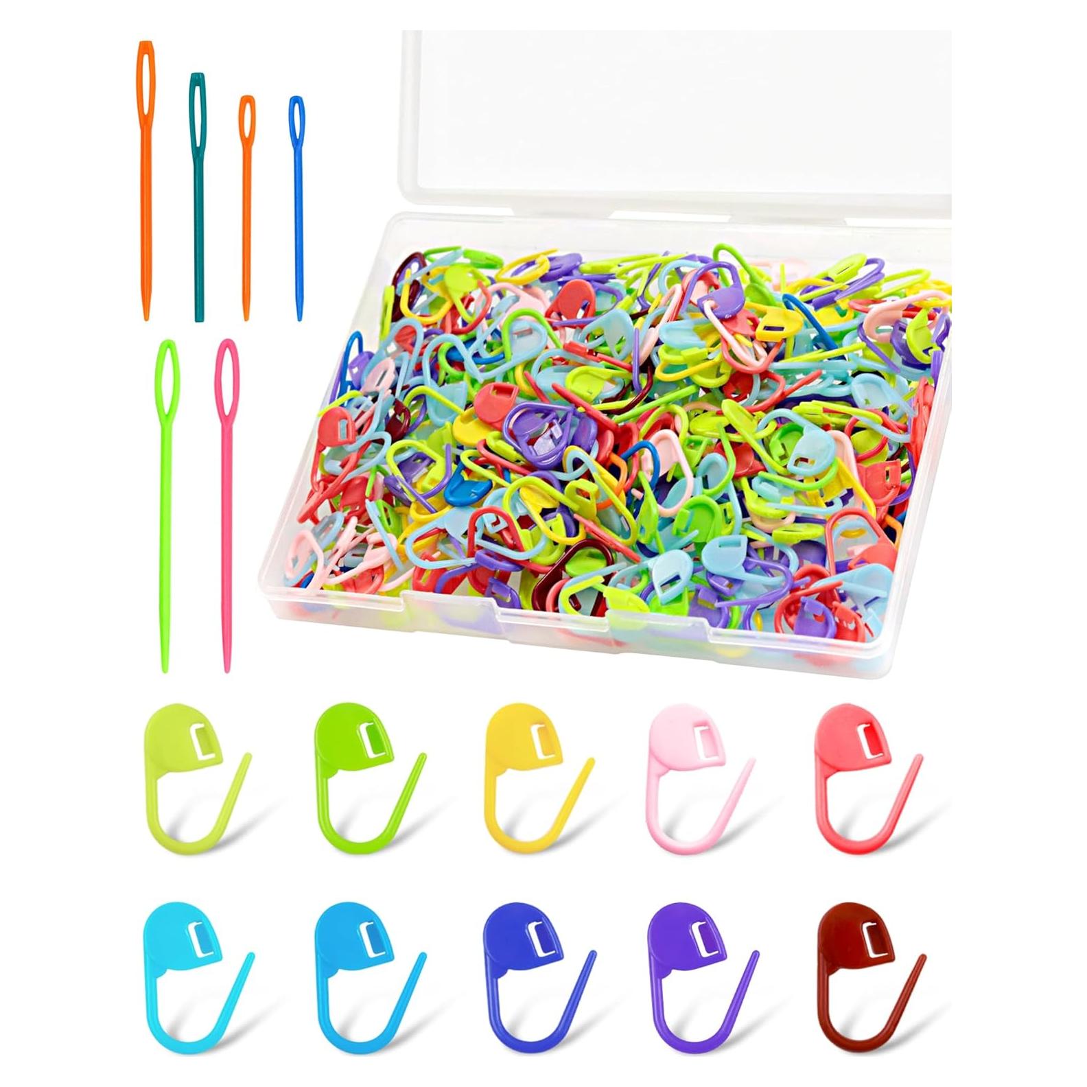 300 Marcadores de Puntadas FIVEIZERO + 6 Agujas de Coser