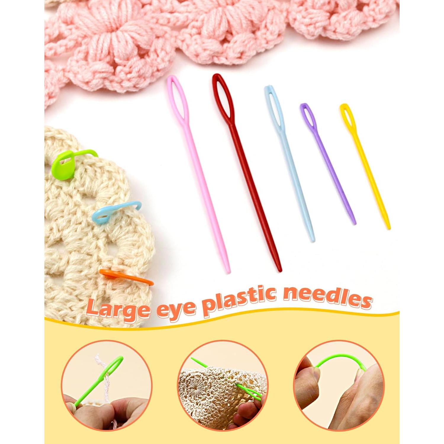 300 Marcadores de Puntadas FIVEIZERO + 6 Agujas de Coser