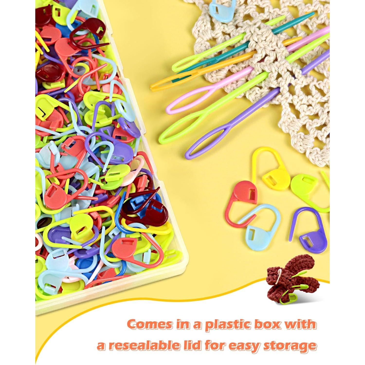 300 Marcadores de Puntadas FIVEIZERO + 6 Agujas de Coser