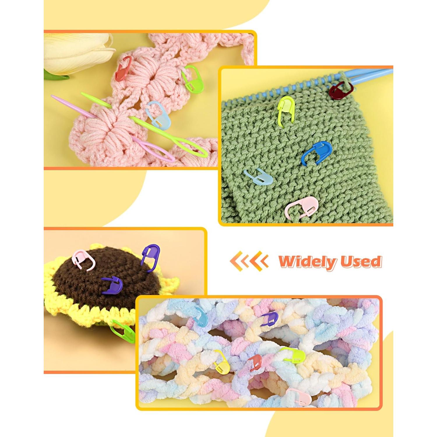 300 Marcadores de Puntadas FIVEIZERO + 6 Agujas de Coser