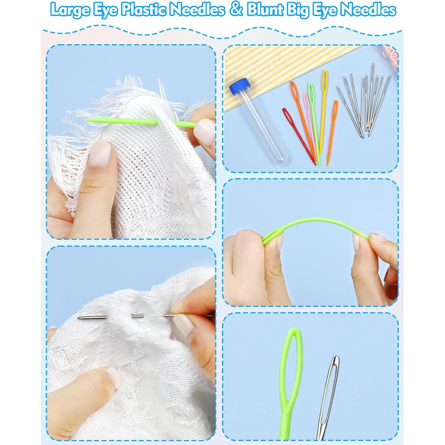 Marcadores de Puntos FIVEIZERO 220 Piezas + 15 Agujas de Coser