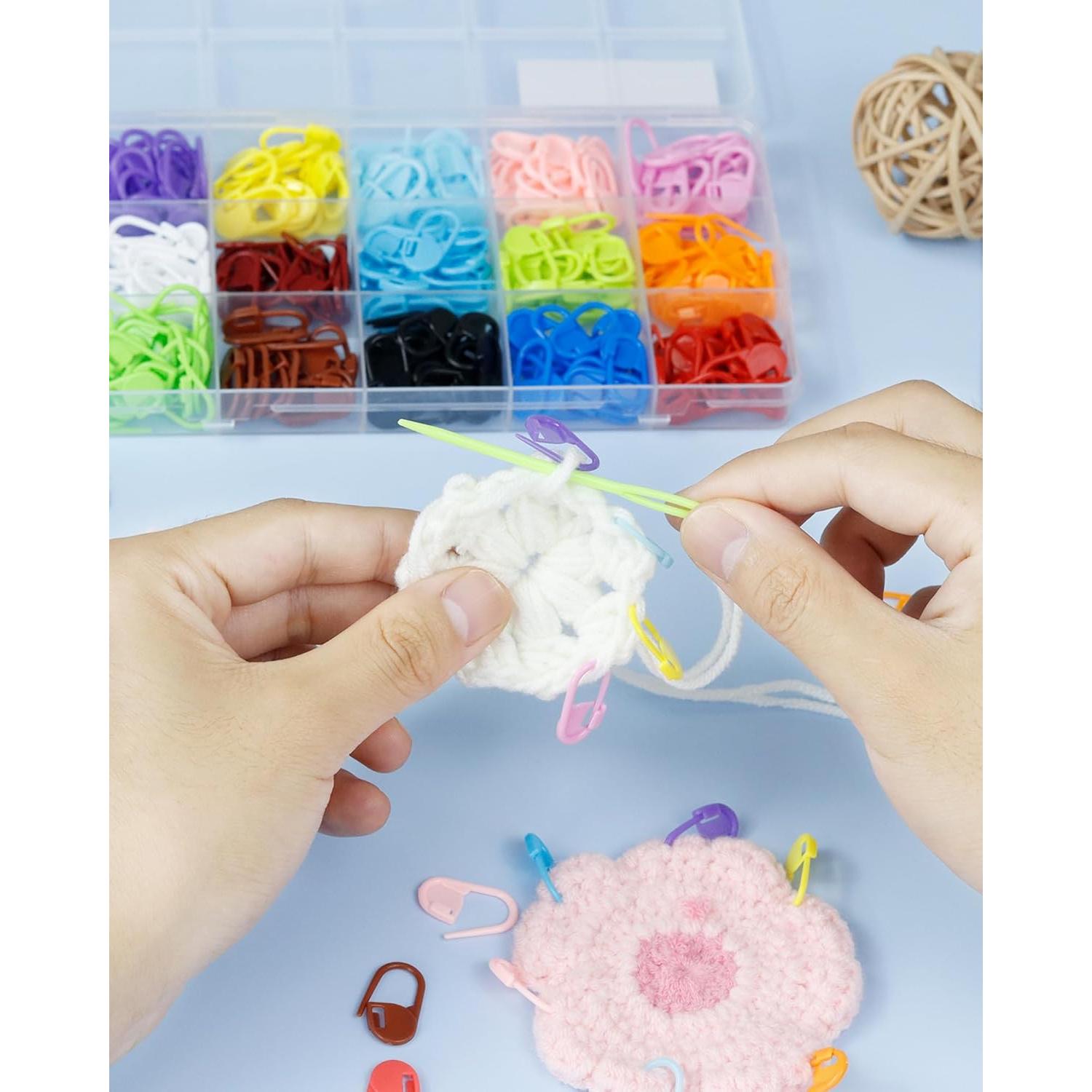 Marcadores de Puntos FIVEIZERO 220 Piezas + 15 Agujas de Coser