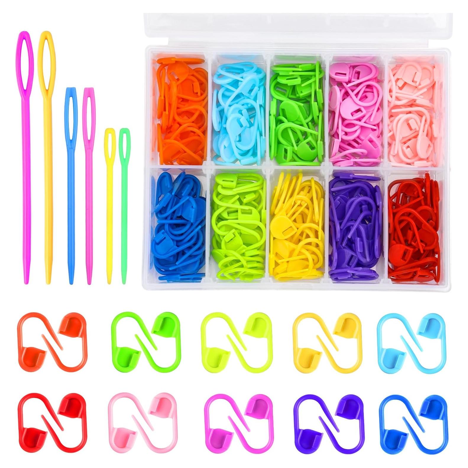 Marcadores de Puntos LUNARM 200 Pcs + 6 Agujas de Hilo