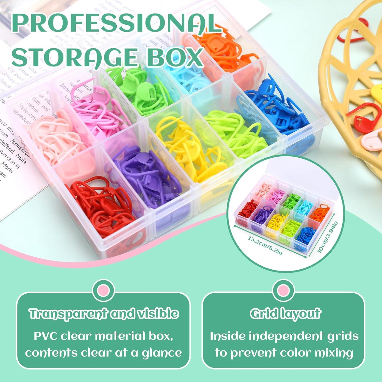 Marcadores de Puntos LUNARM 200 Pcs + 6 Agujas de Hilo