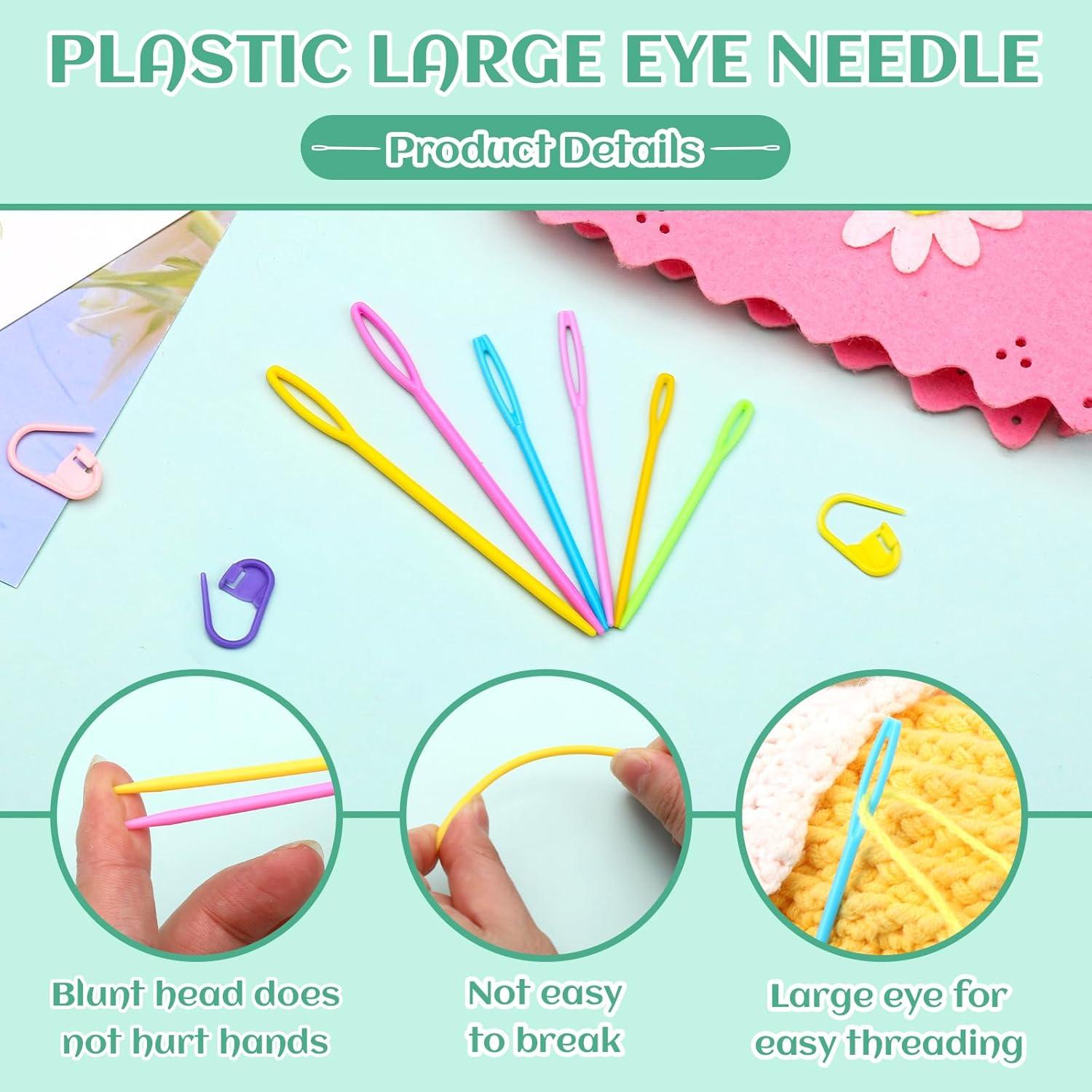 Marcadores de Puntos LUNARM 200 Pcs + 6 Agujas de Hilo