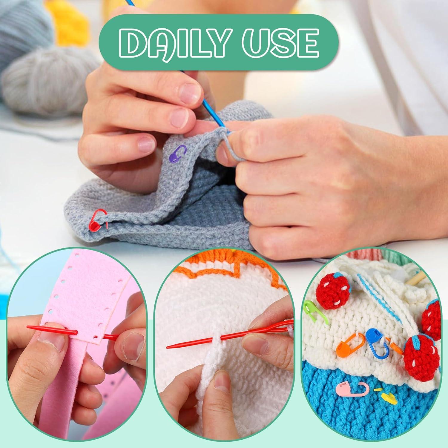 Marcadores de Puntos LUNARM 200 Pcs + 6 Agujas de Hilo