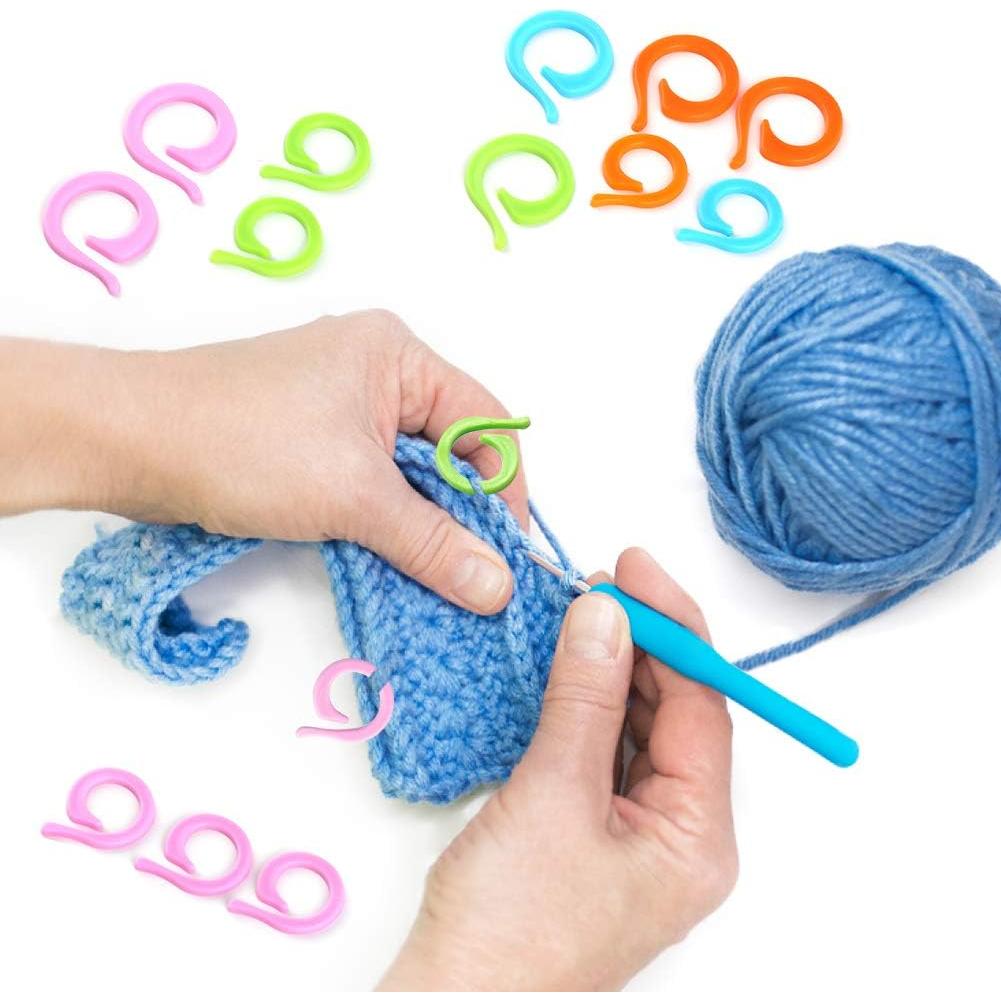 Marcadores de Puntos para Tejer LOKUNN 40 PCS Multicolor