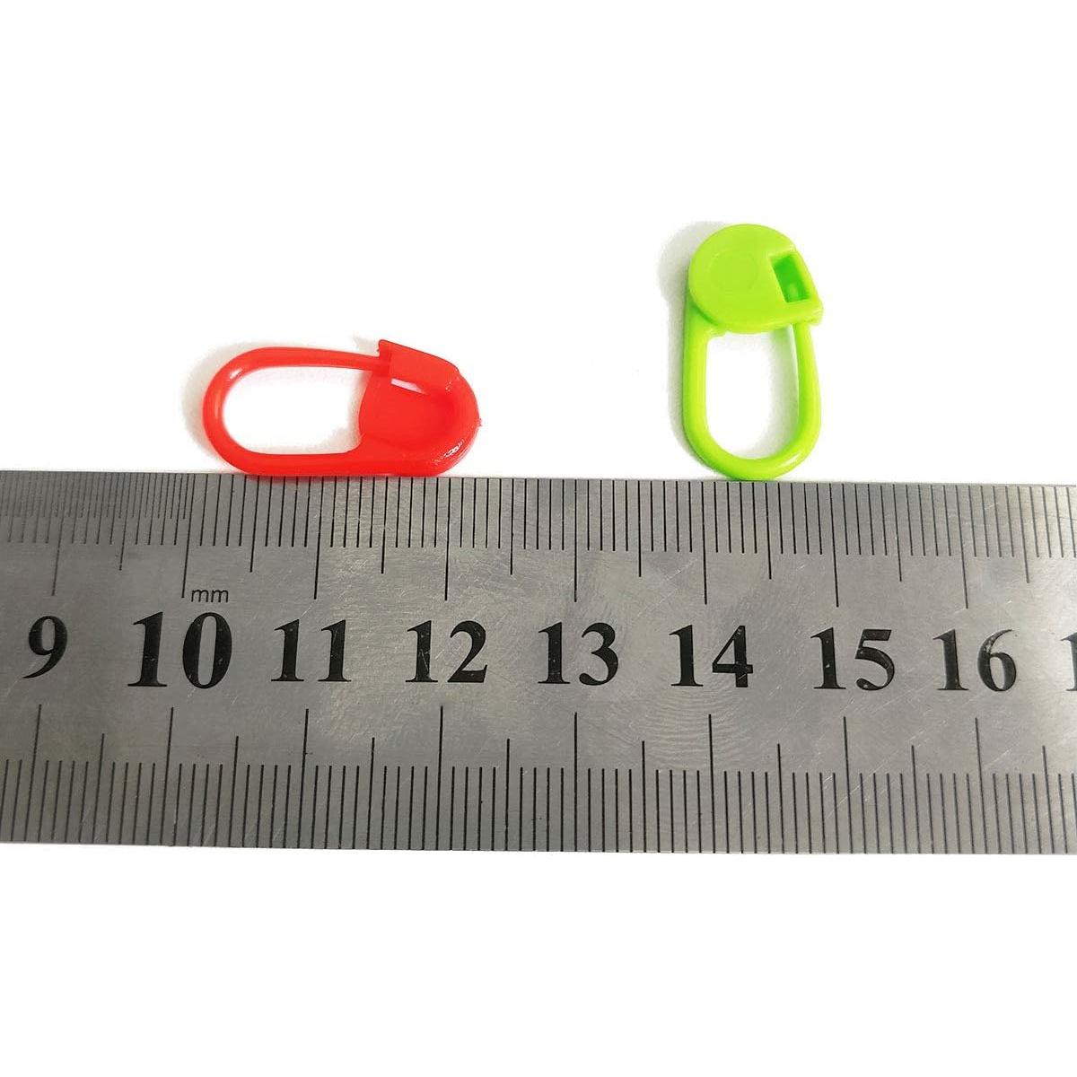 50 Marcadores de Tejido de Plástico TTSAM - 10 Colores