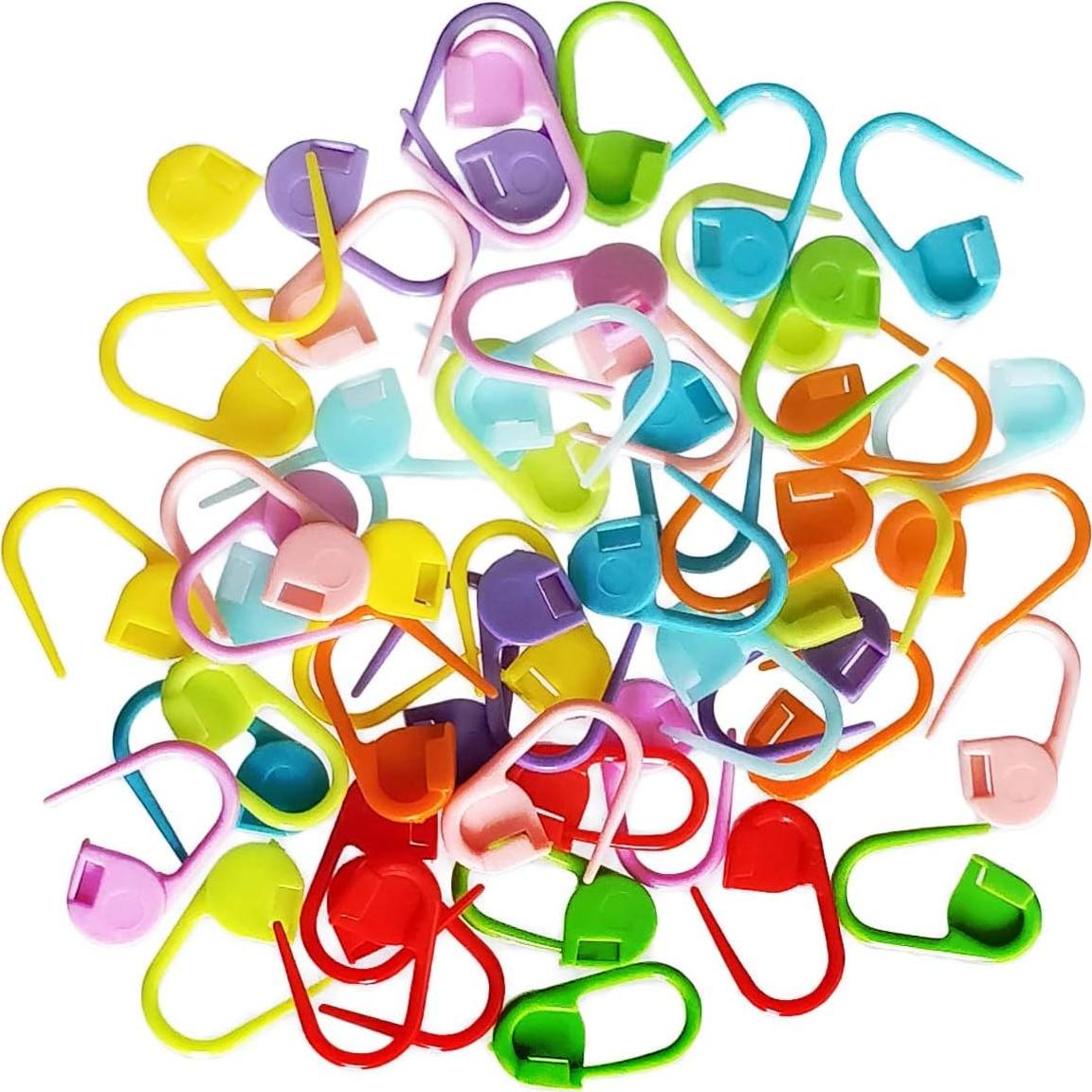 50 Marcadores de Tejido de Plástico TTSAM - 10 Colores