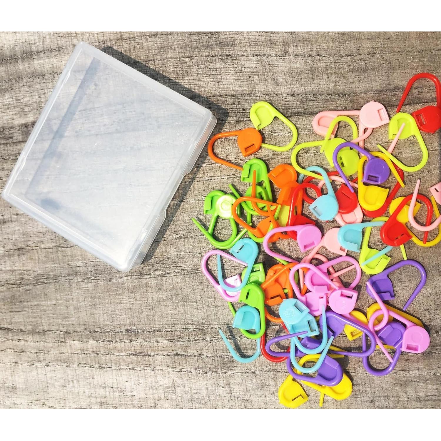 Marcadores de Ganchillo JOSDIOX - 60 Piezas en 10 Colores