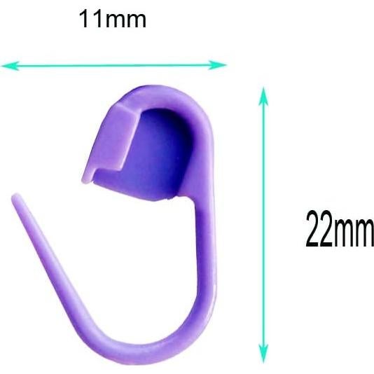 Marcadores de Ganchillo JOSDIOX - 60 Piezas en 10 Colores