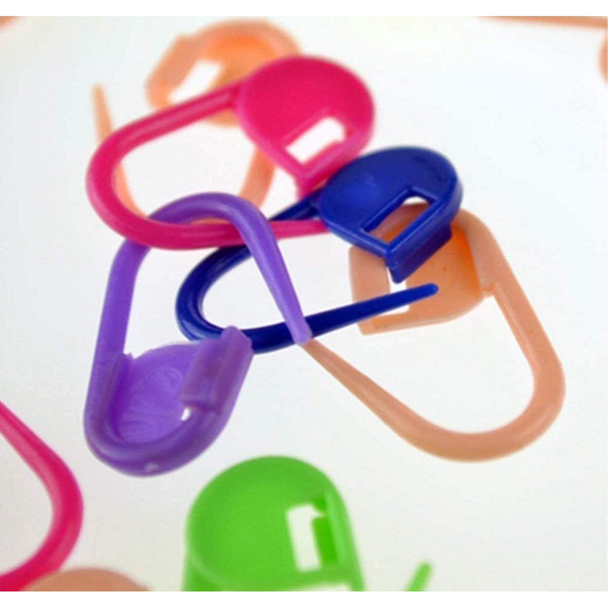 100 Marcadores de Puntos de Tejido HiMo para Crochet