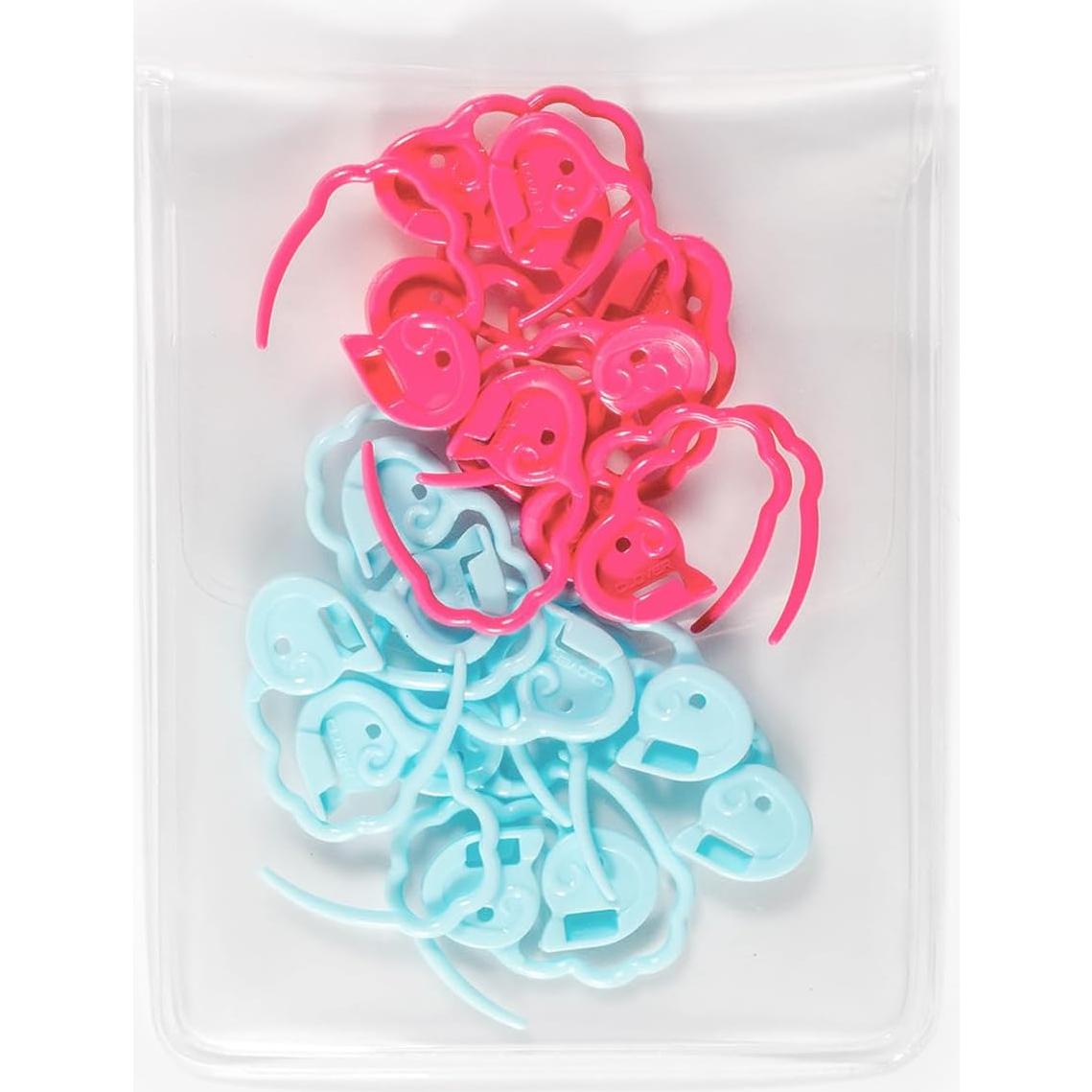 Marcadores de Puntos de Cierre Rápido Clover - Medianos 20/Paq