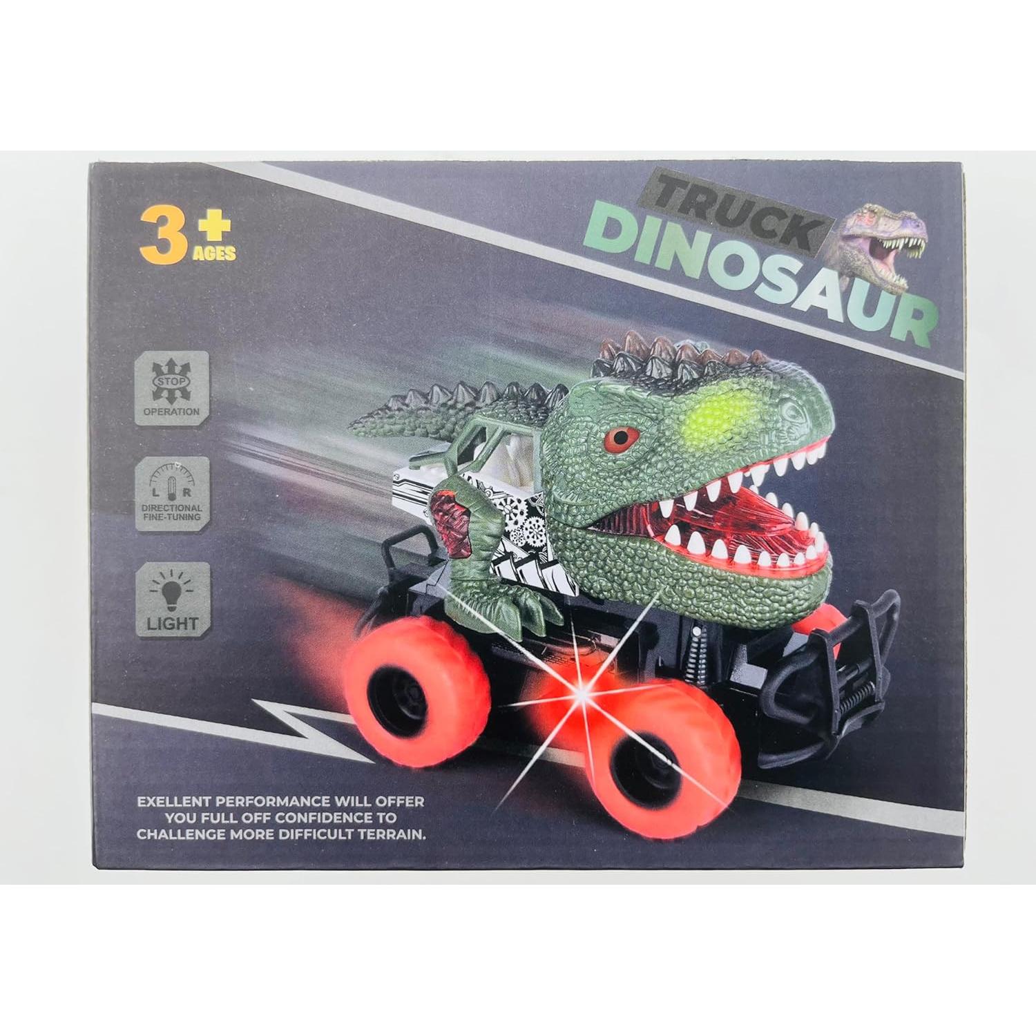Coche RC Dinosaurio Delycazy 1/43 Verde para Niños 3-8 Años
