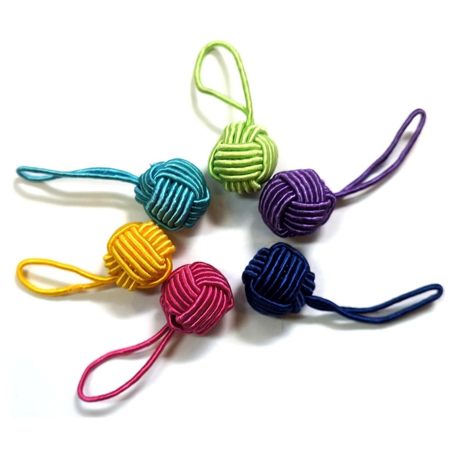 Marcadores de Puntos HiyaHiya - 6 Colores para Agujas 10mm