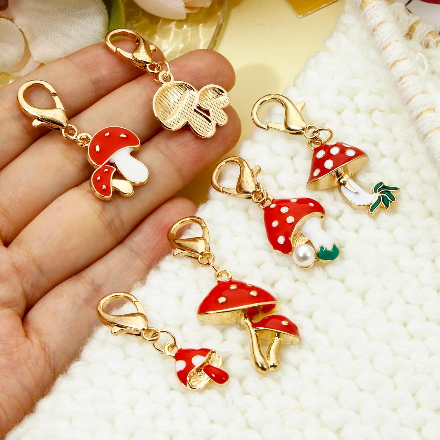 Marcadores de Puntos DoreenBeads para Tejer y Crochet - 6 Piezas