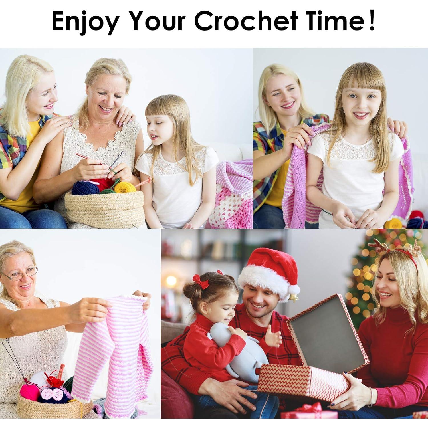 Juego de Ganchillos Hanmir 14 Piezas Aluminio Multicolor