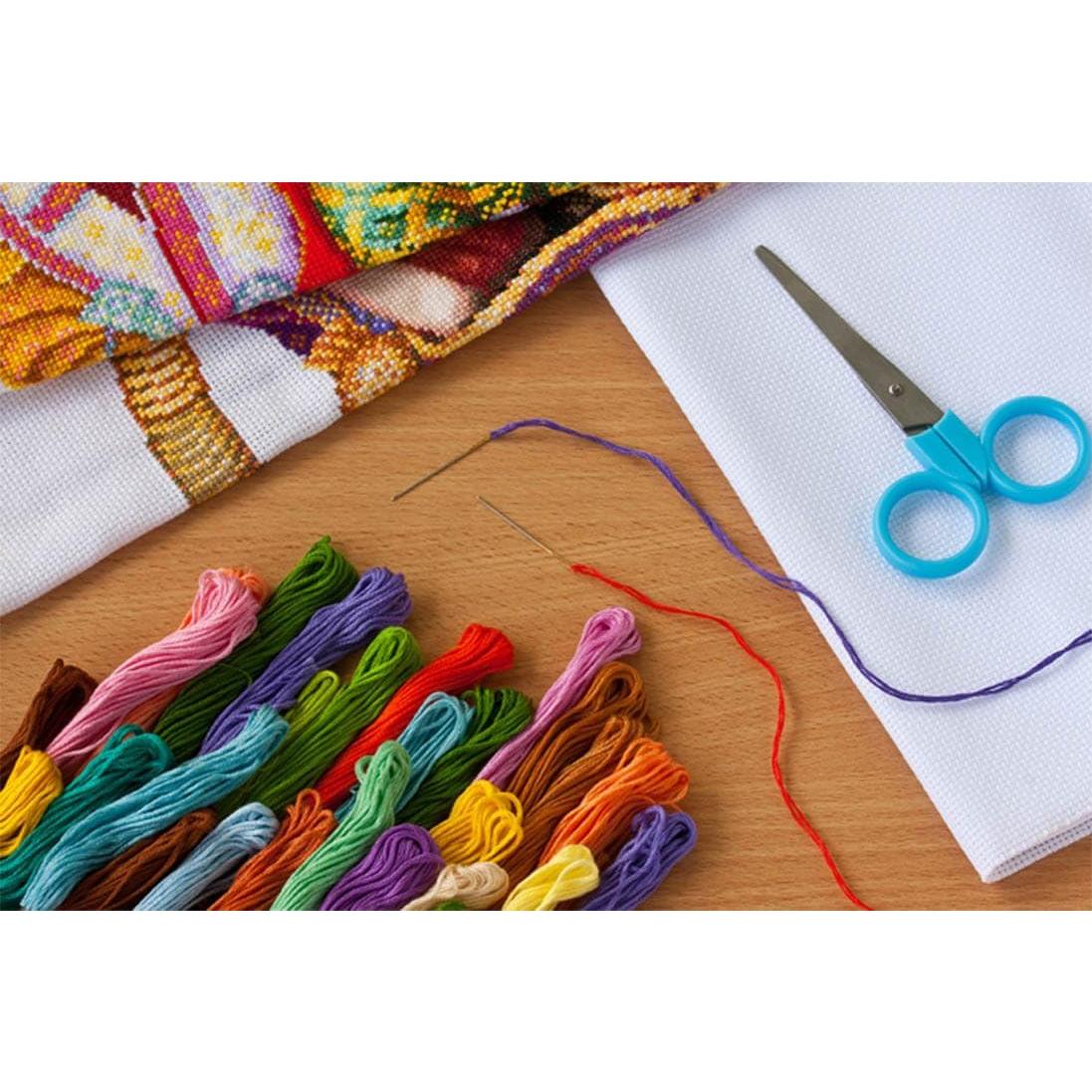 Hilo de Bordado PAXCOO 124 Madejas 8m Poliéster-Algodón