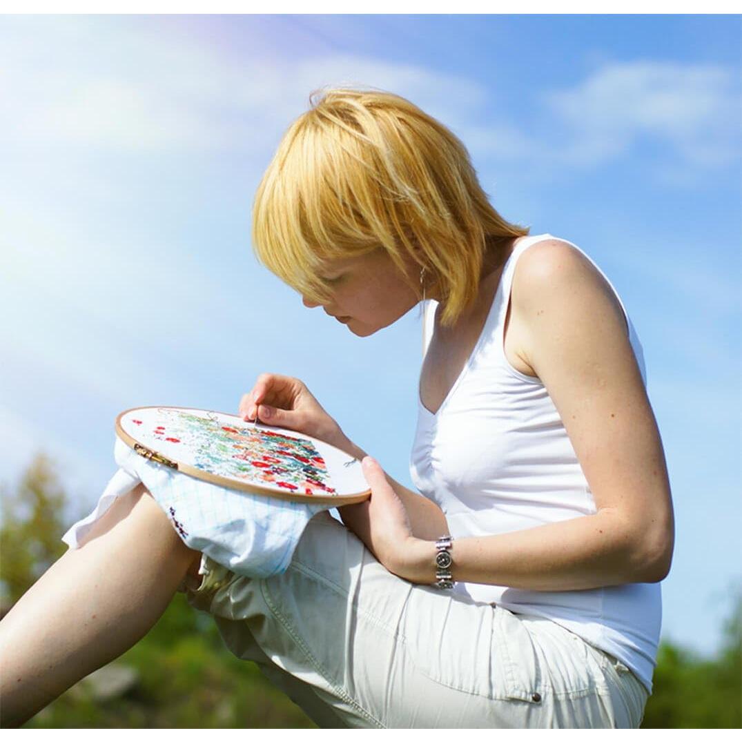 Hilo de Bordado PAXCOO 124 Madejas 8m Poliéster-Algodón