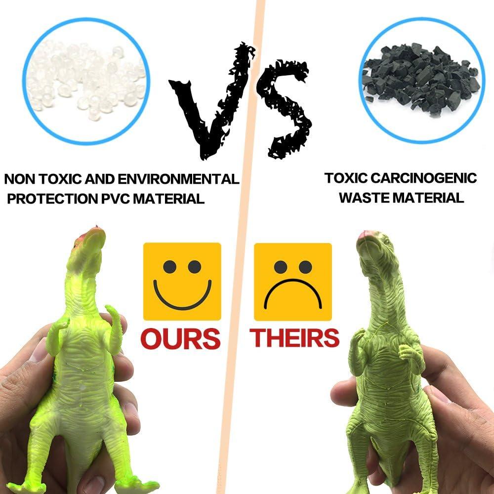 Set de Dinosaurios Jumbo Yeonha Toys 12 Piezas 17 cm