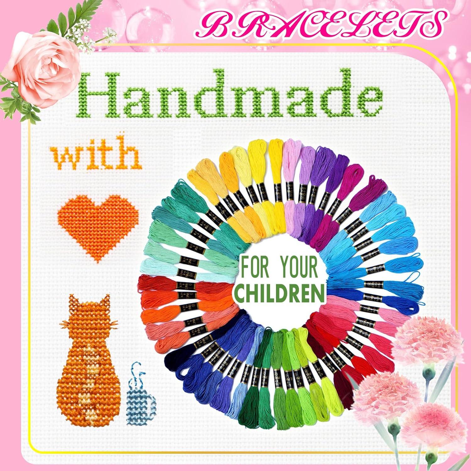 Hilo de Bordado Algodón 50 Colores Arcoíris LE PAON 800 cm