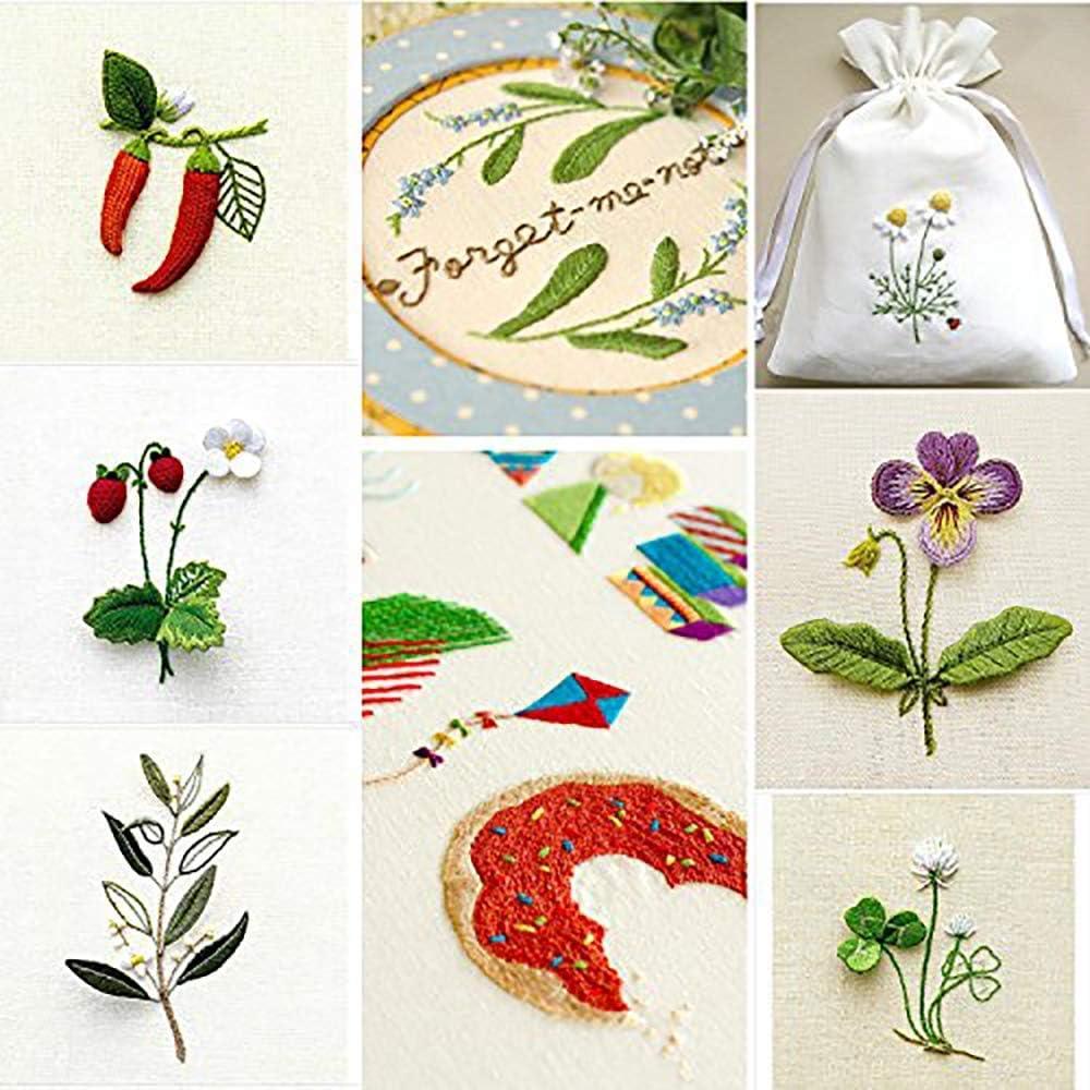 Hilo de Bordado LOVIMAG 140 Colores Algodón 8m para Manualidades