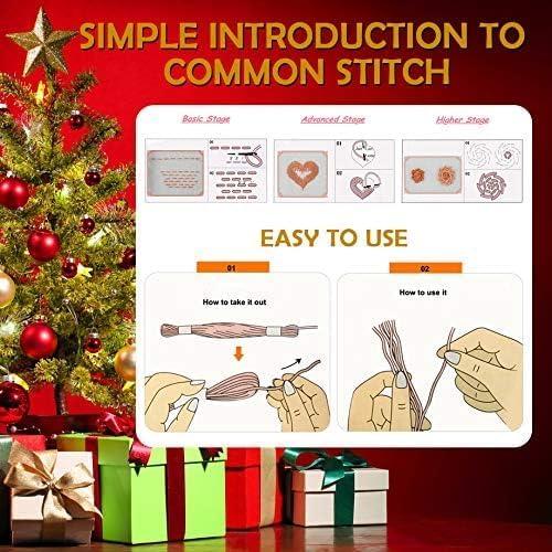 Hilo de Bordado Algodón LE PAON 54 Madejas 50 Colores