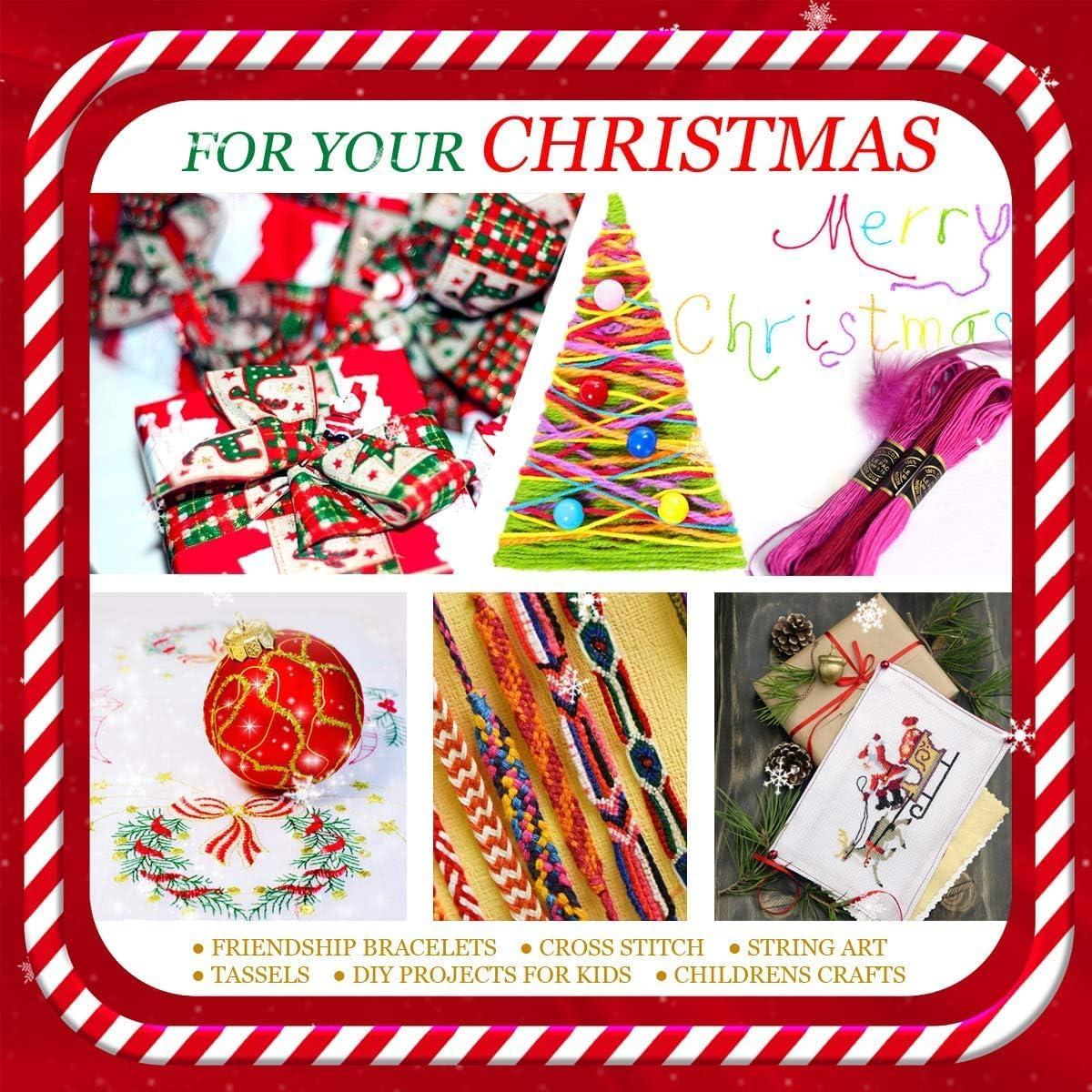 Hilo de Bordado Algodón LE PAON 54 Madejas 50 Colores