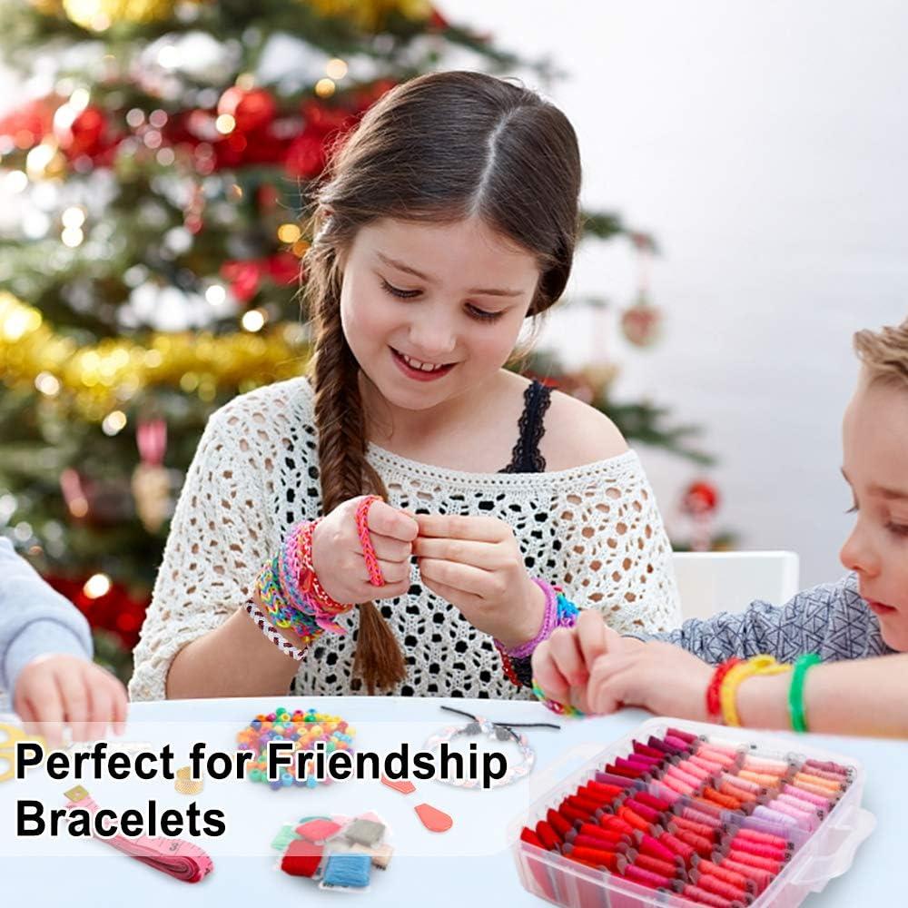 Set de Hilos de Bordado Inscraft 403 Piezas 250 Colores