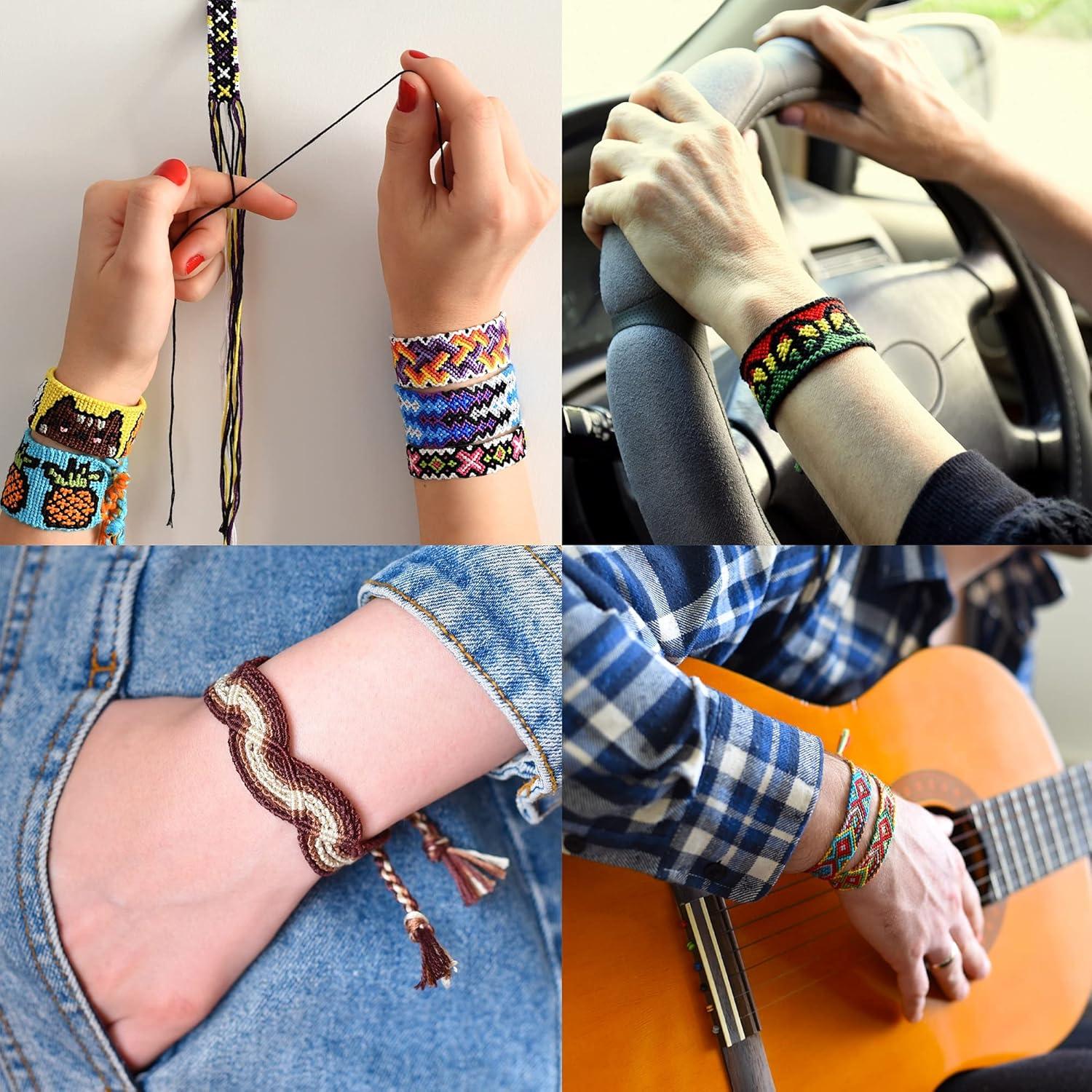 Kit de Bordado Peirich con 110 Hilos y Caja Organizadora