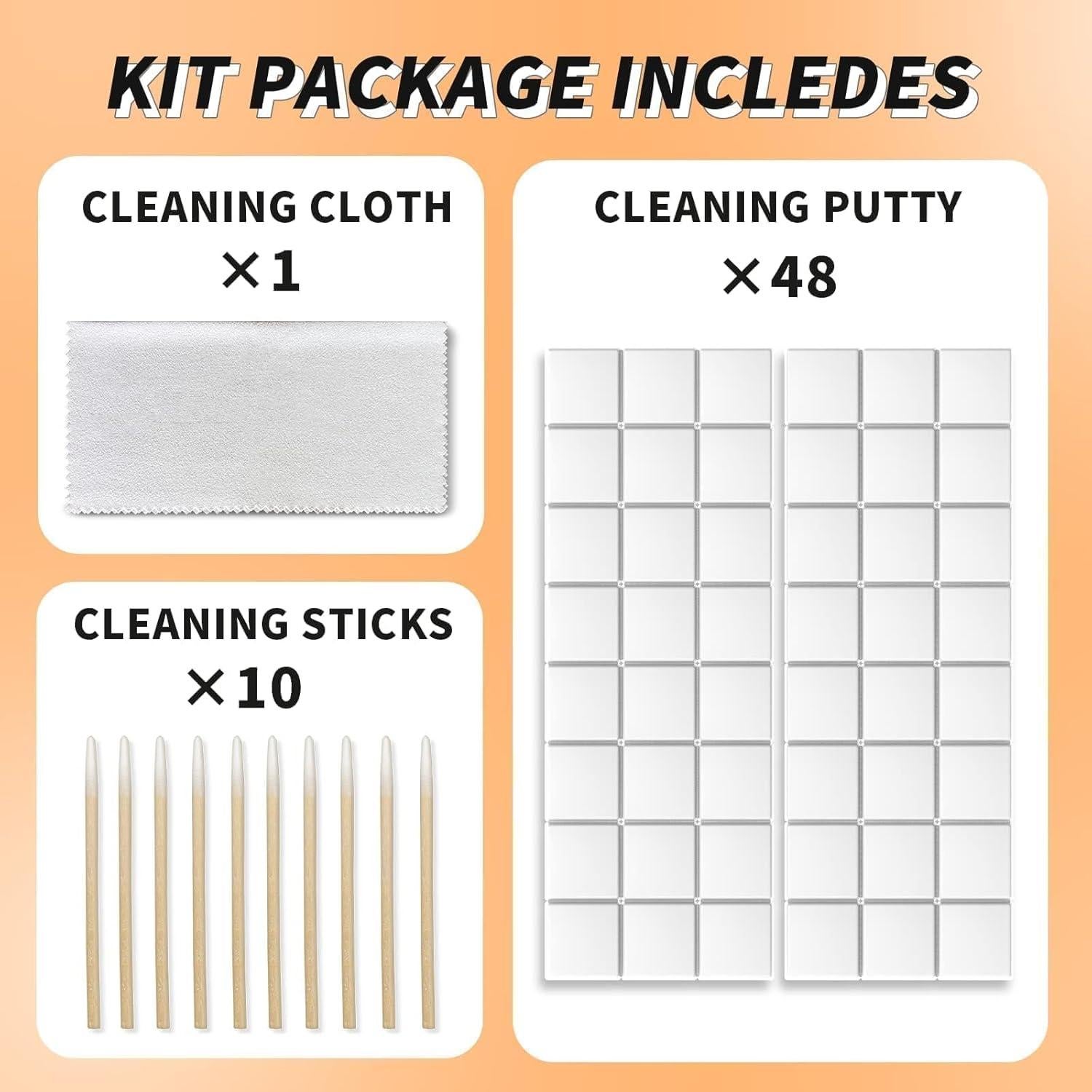 Kit de limpieza MOLOPPO para AirPods y dispositivos electrónicos