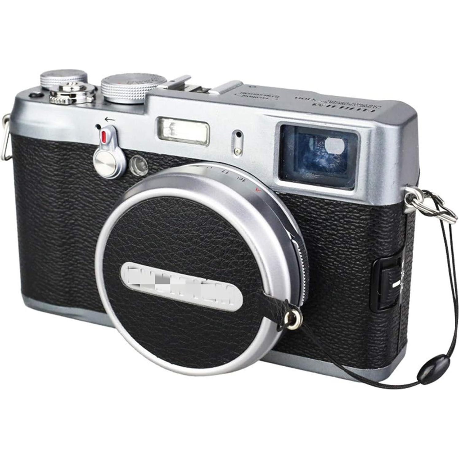 Mantenedor de Tapa de Lente JJC CS-X100 Negro para Fujifilm