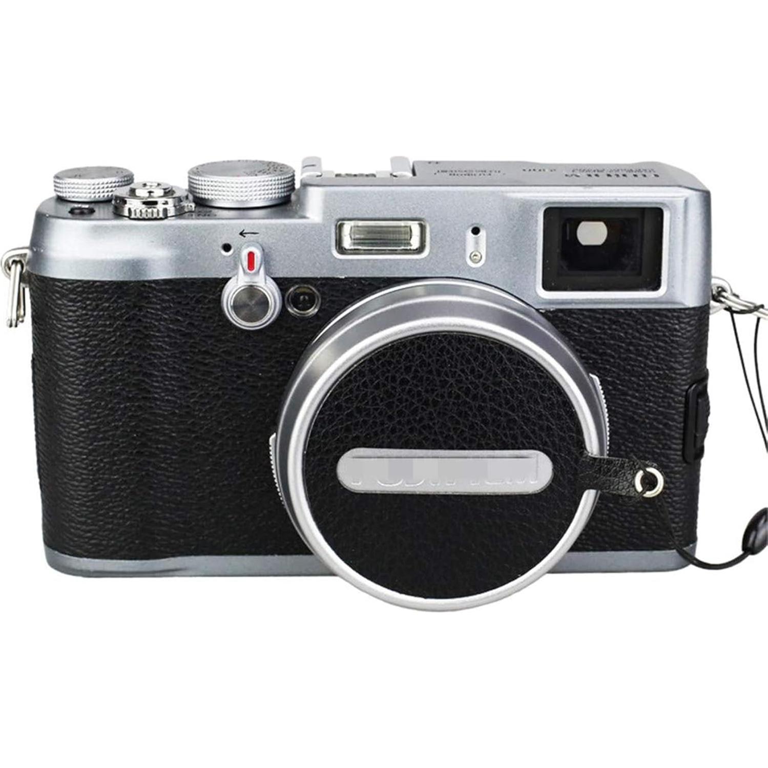 Mantenedor de Tapa de Lente JJC CS-X100 Negro para Fujifilm