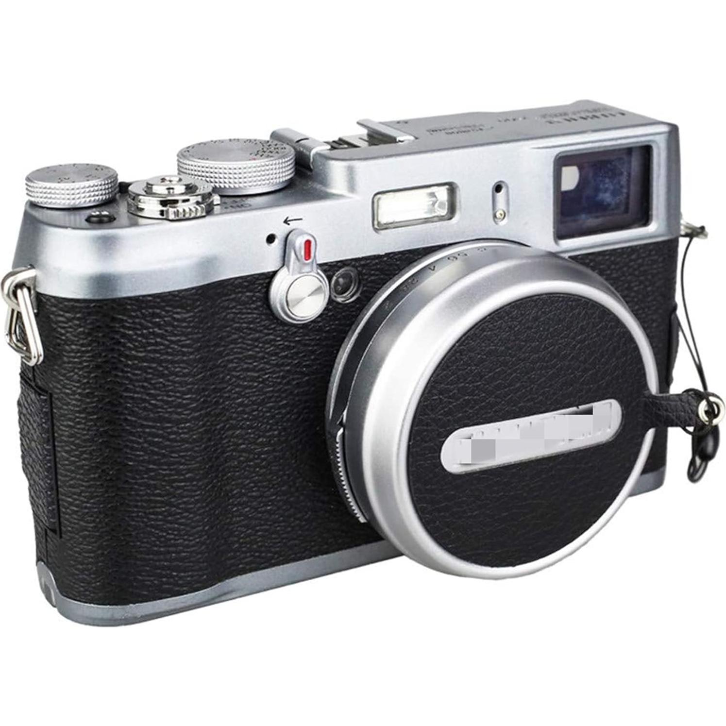 Mantenedor de Tapa de Lente JJC CS-X100 Negro para Fujifilm