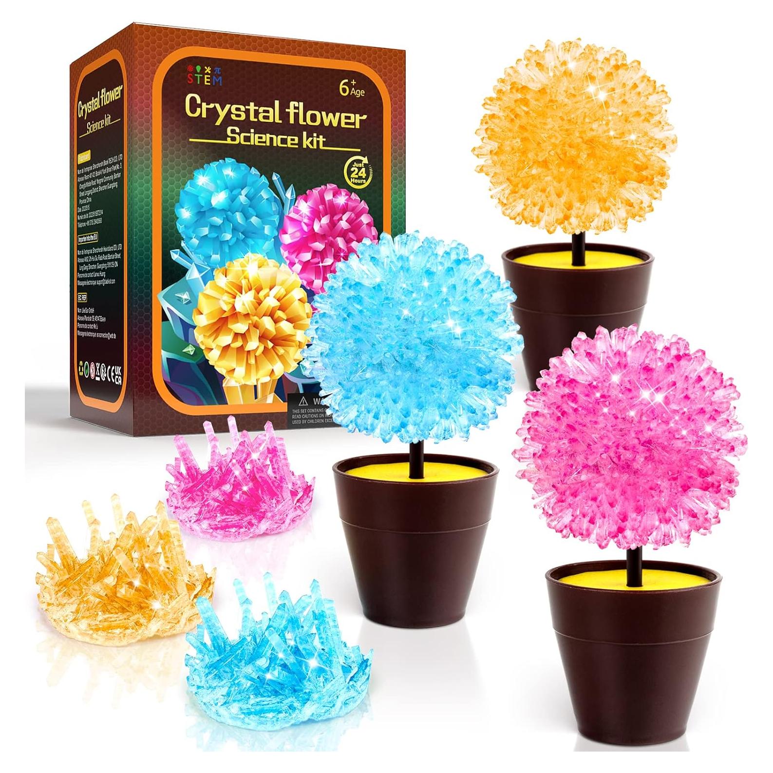 Kit de Crecimiento de Cristales GobiDex para Niños 6-12 Años