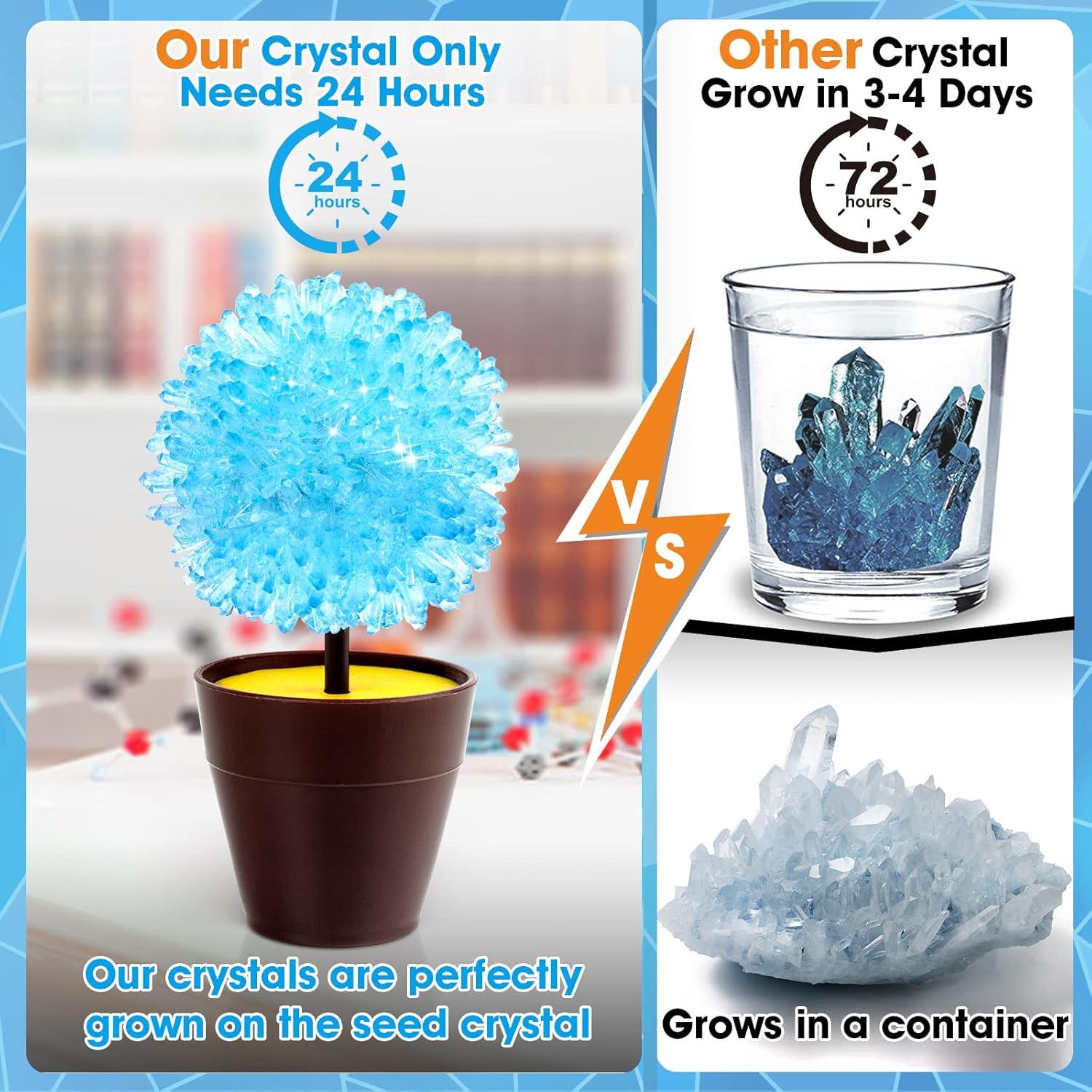 Kit de Crecimiento de Cristales GobiDex para Niños 6-12 Años