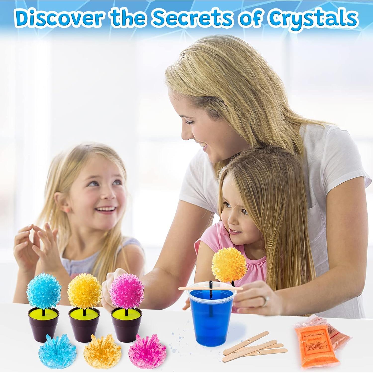 Kit de Crecimiento de Cristales GobiDex para Niños 6-12 Años