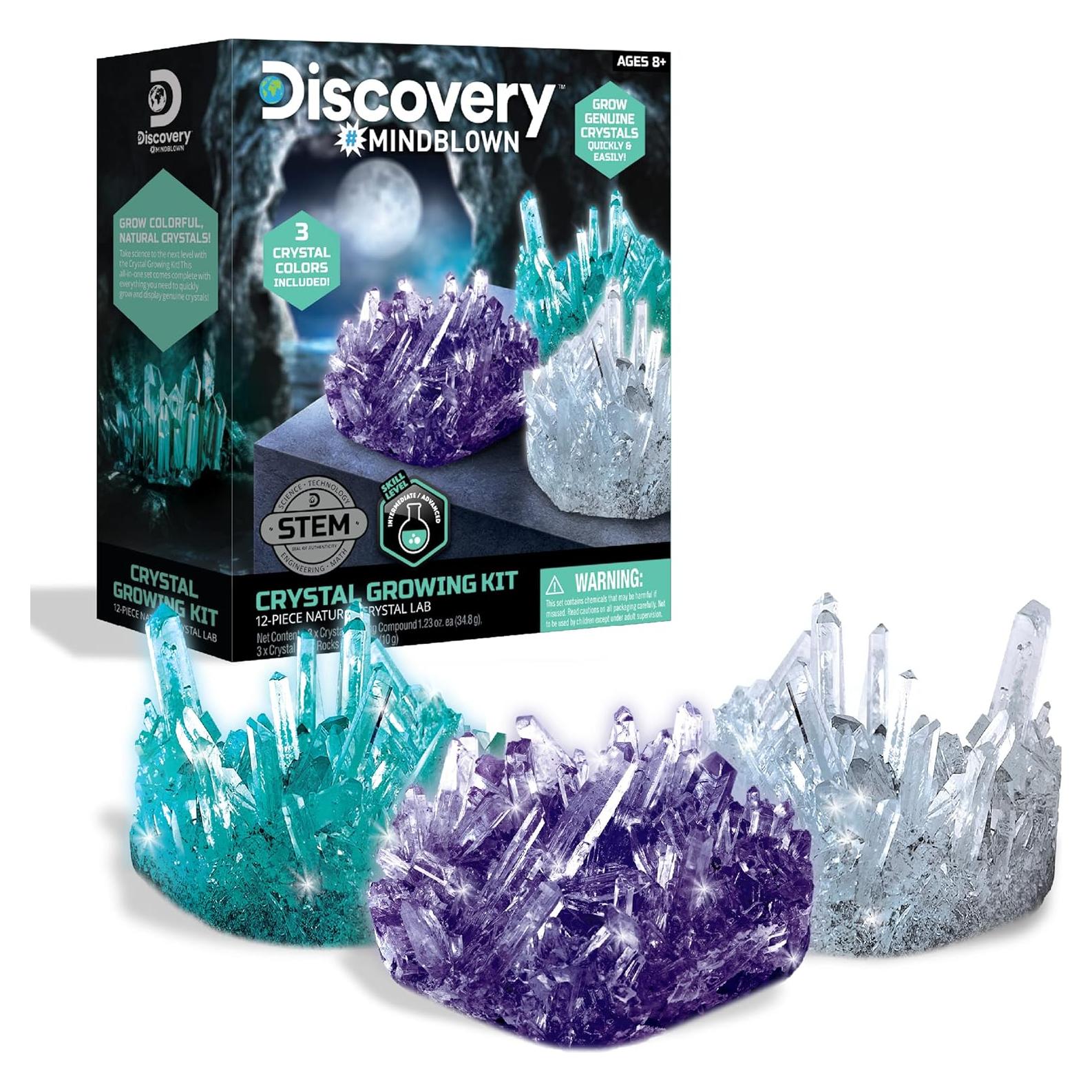 Kit de Crecimiento de Cristales Discovery #MINDBLOWN 12 Piezas