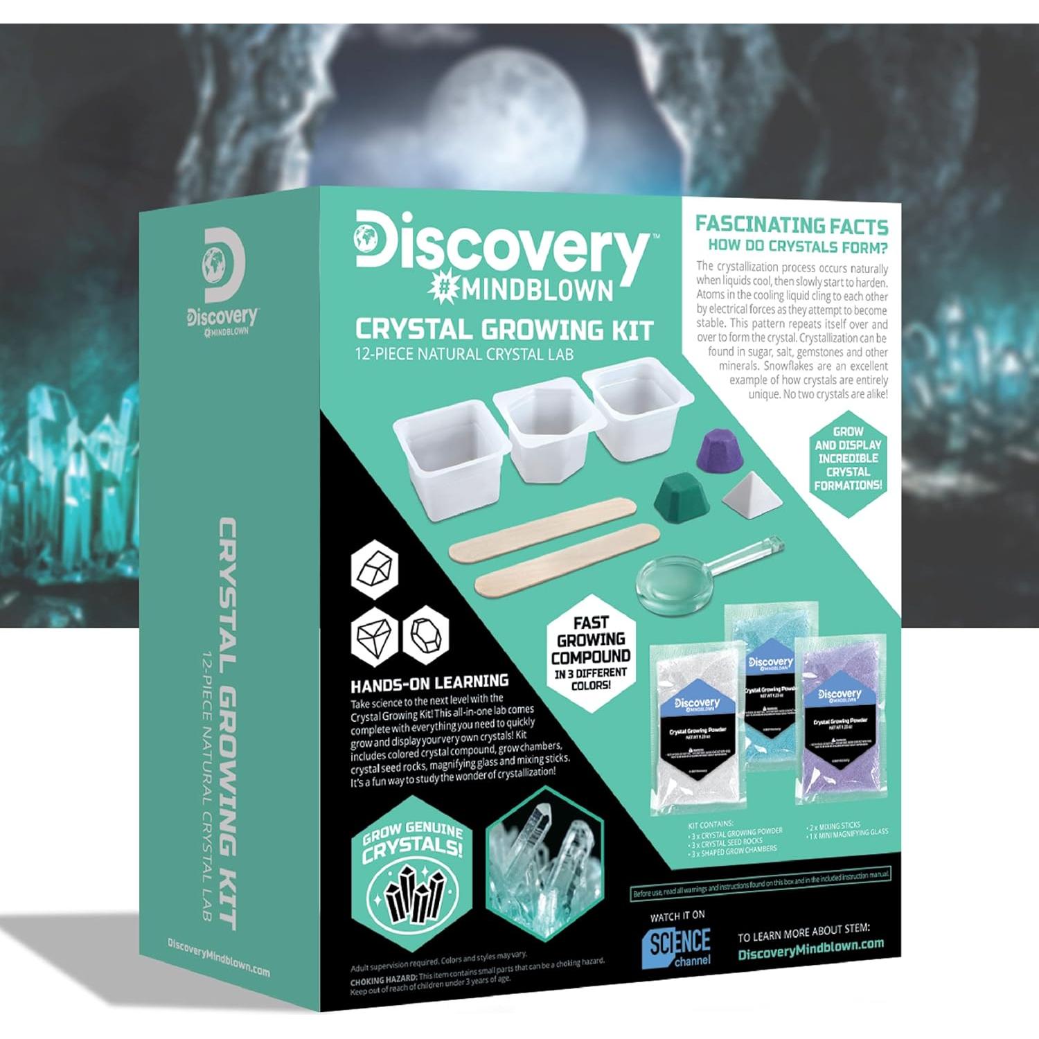 Kit de Crecimiento de Cristales Discovery #MINDBLOWN 12 Piezas