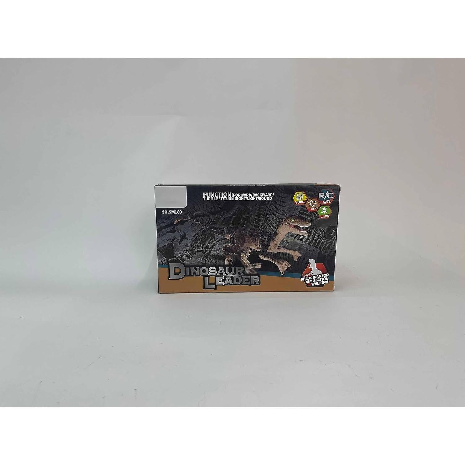 Dinosaurio RC Mini Tudou Velociraptor con Luz y Sonido