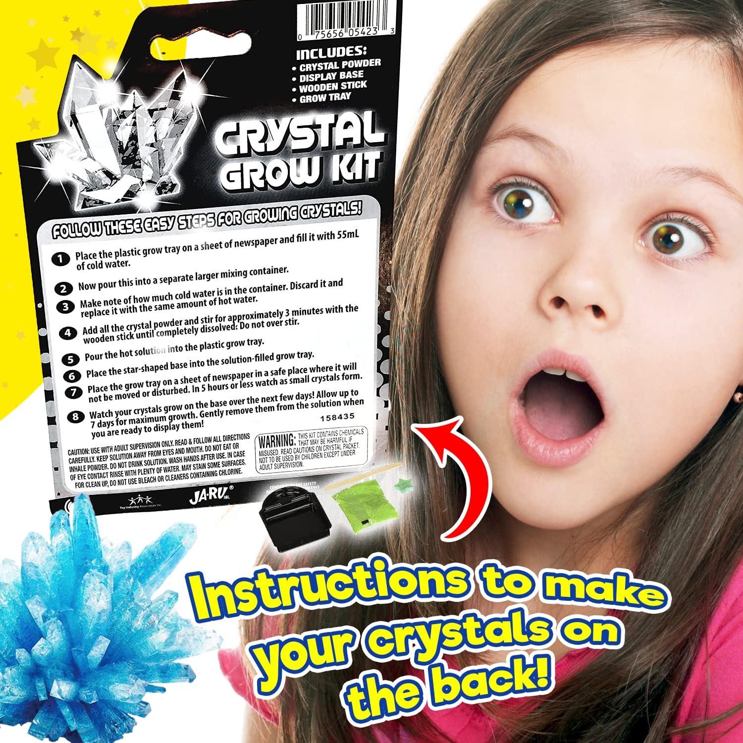 Kit de Crecimiento de Cristales JA-RU 12 Paquetes Ciencia DIY