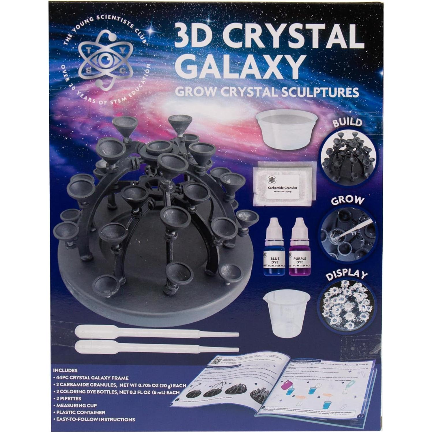 Kit de Crecimiento de Cristales 3D Horizon Group 22.86x30.48cm