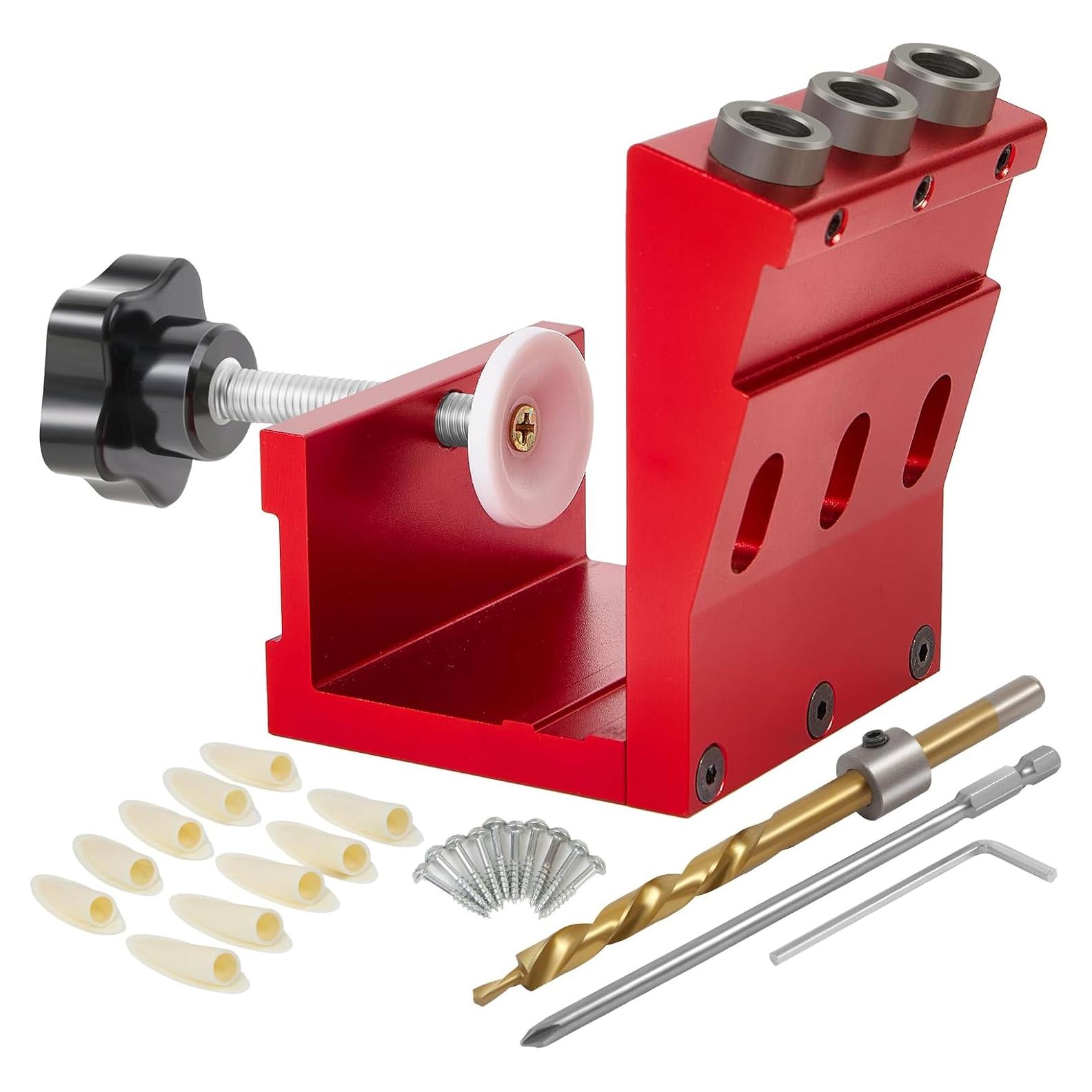 Kit Plantilla Agujeros Pocket Xincere con Broca y Tapones