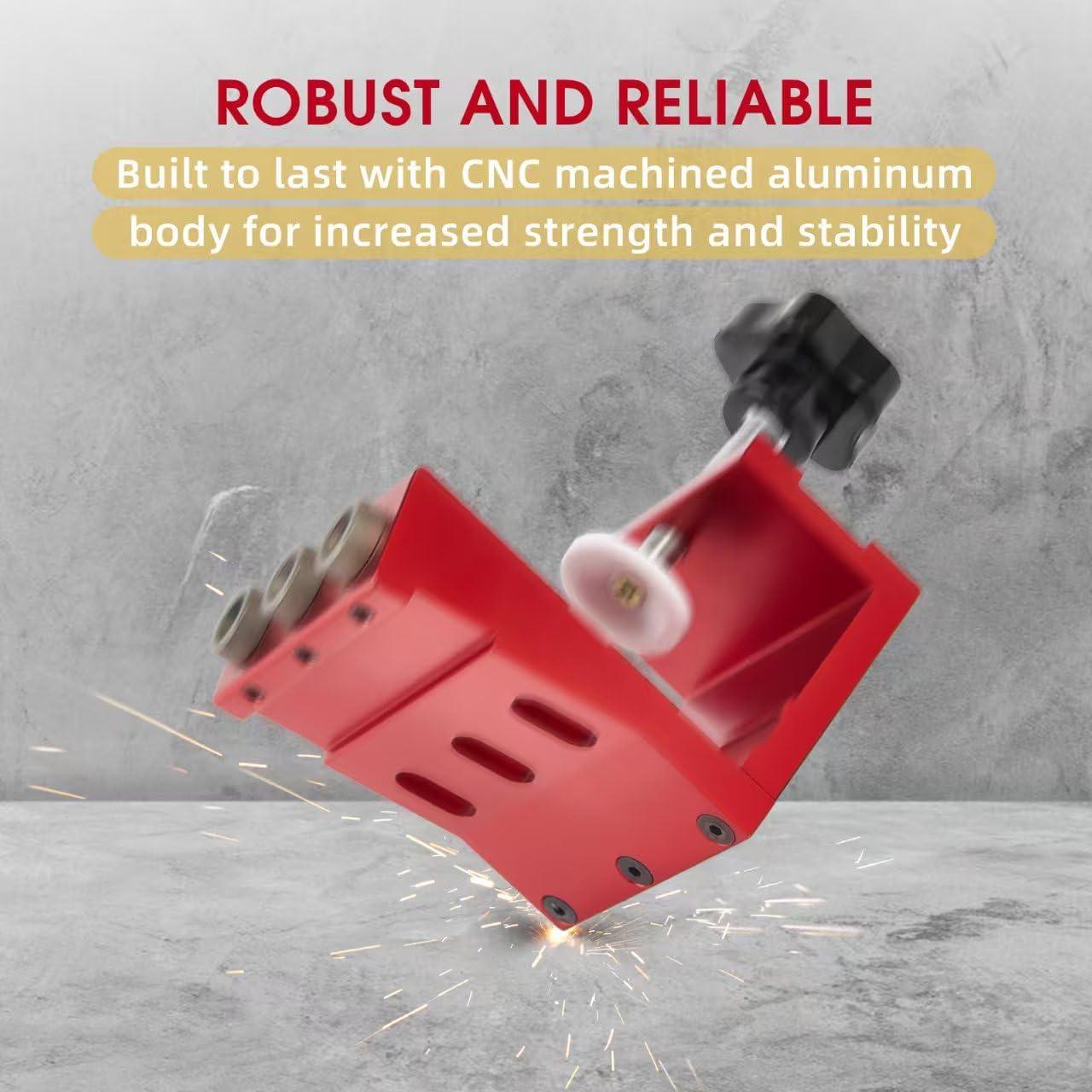 Kit Plantilla Agujeros Pocket Xincere con Broca y Tapones