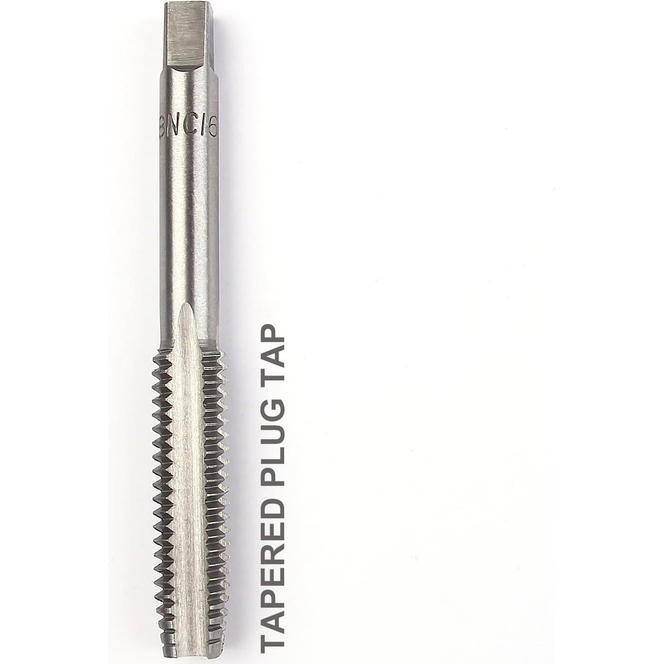 EFFICERE Kit de 40 Piezas de Herramientas de Rosca SAE Unificado